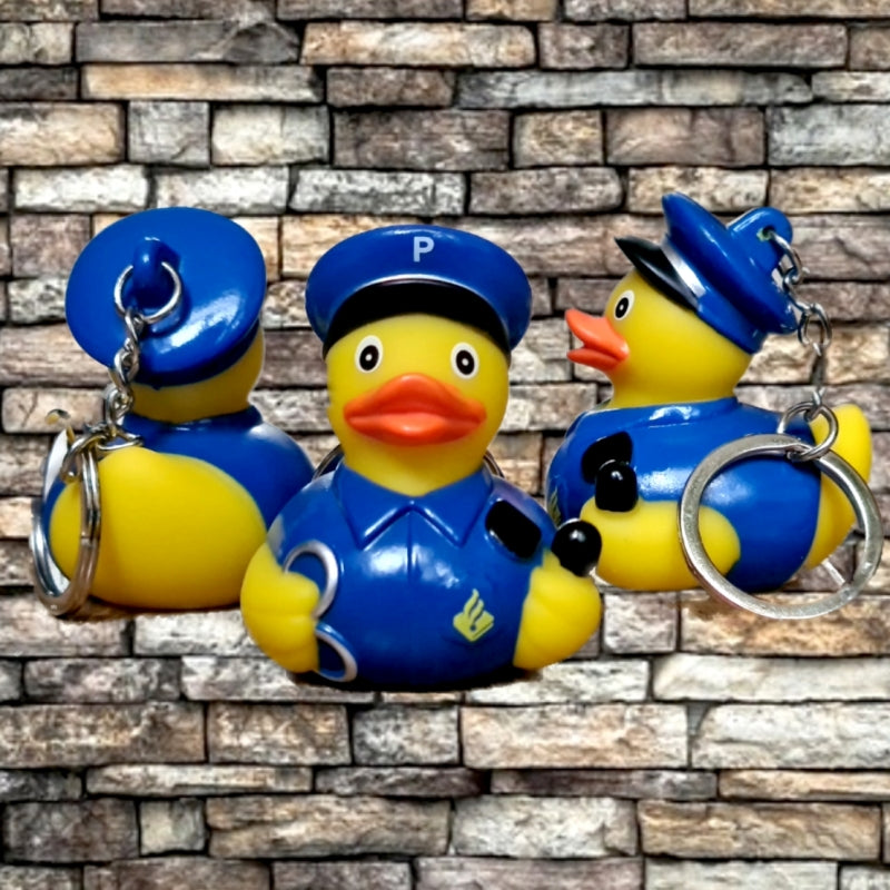 Portachiavi Anatra Poliziotto