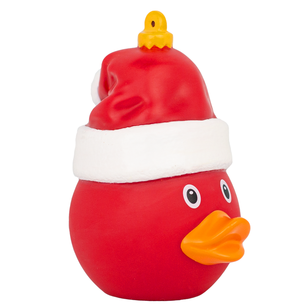 Canard Boule de Noël avec Bonnet