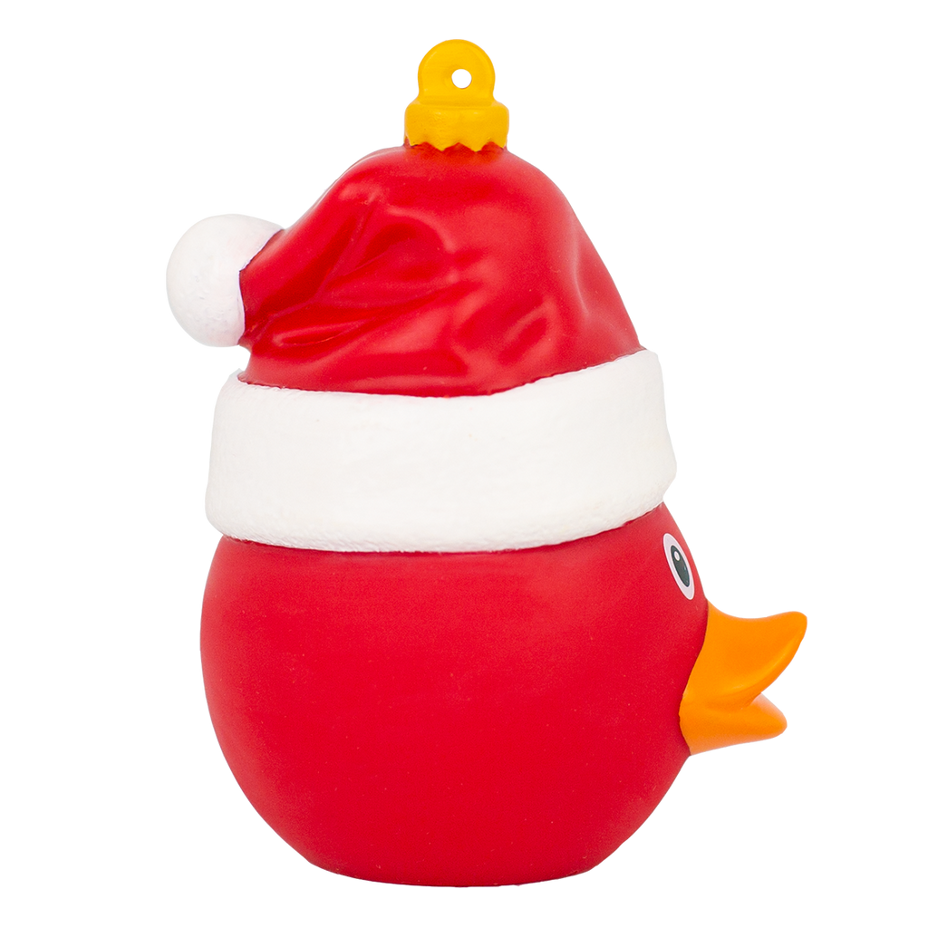 Canard Boule de Noël avec Bonnet