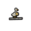 Photo produit - Pin's Canard Blanc "Is it gluten free?"