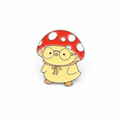 Pin’s Canard Jaune Champi