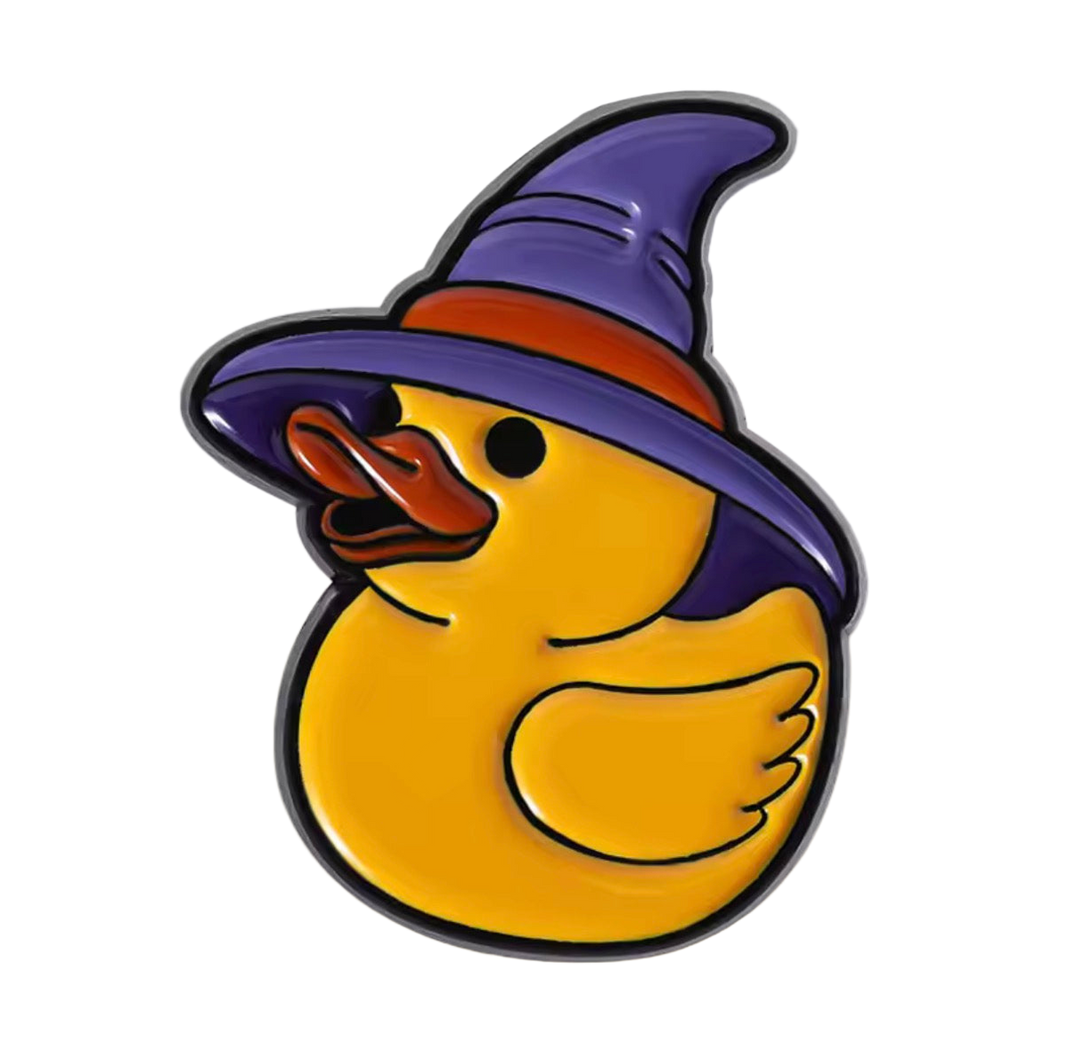 Photo produit - Pin’s Canard Jaune Sorcier