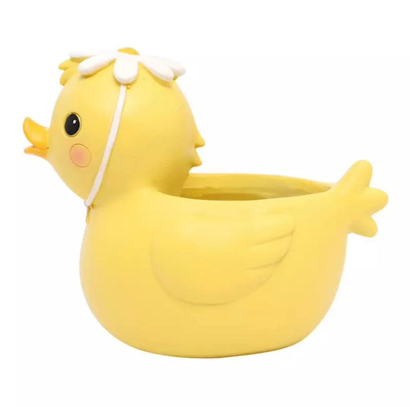 Pot de fleur Canard Jaune – visuel produit