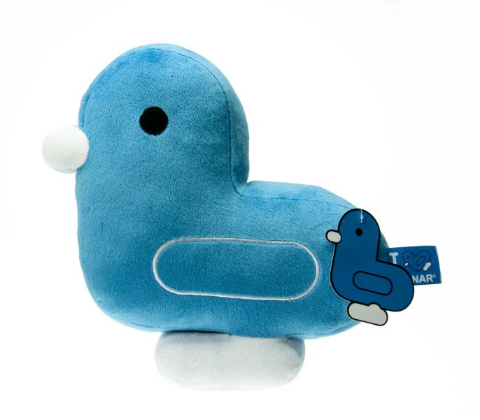 Cuscino Anatra Blu