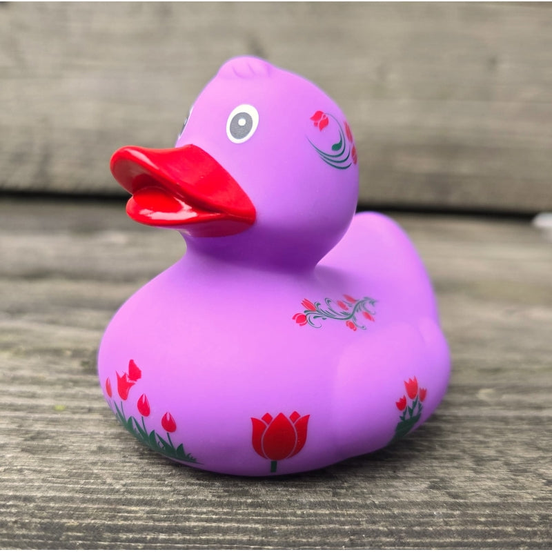 Canard Hollande Tulipes - Violet