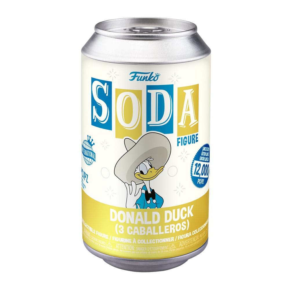 Vinyl SODA Paperino Tre Caballeros